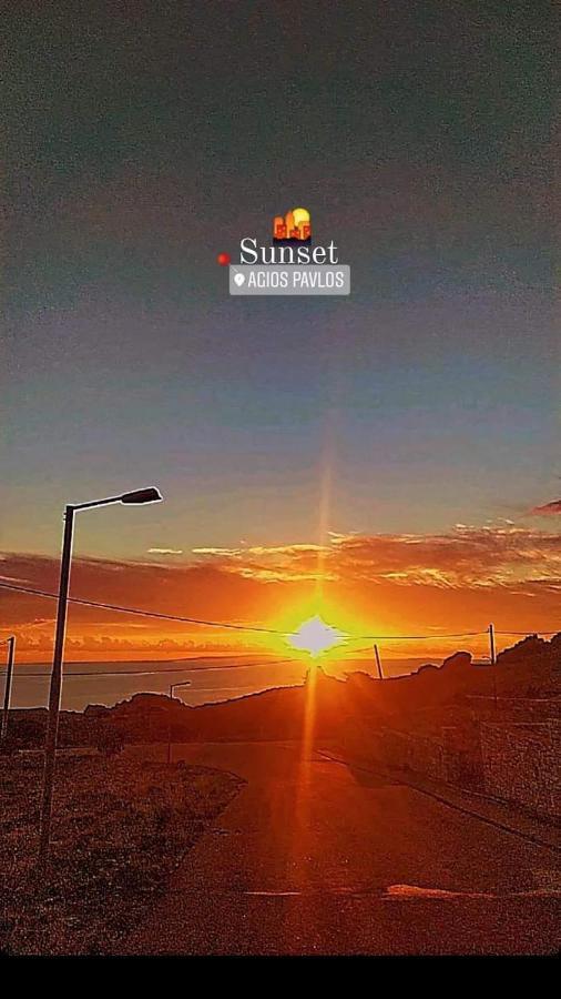 Vila Apostolis Agios Pavlos  Buitenkant foto